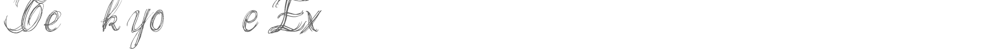 Thank you Drf Thank you Drf extra glyphs.ttf font preview